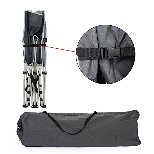 Niceway Portable Folding Camping Bed Collapsible Cot with Storage Bag