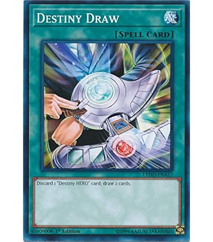 Amazon.com: Yu-Gi-Oh! - Destiny Hero - Plasma - LEHD-ENA02 - Common - 1st  Edition - Legendary Hero Decks
