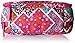 Vera Bradley Women's Cotton Large Blush & Brush Makeup Organizer Case, Modern Medley, One Size