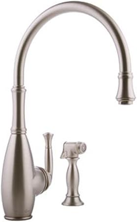Graff G 4805 Sn Duxbury Kitchen Faucet With Side Spray Steelnox