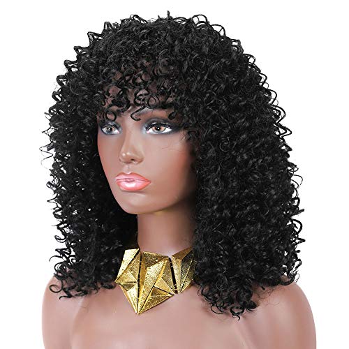 black wig afro