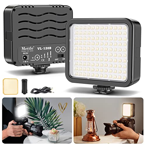 Mettlelite VL120B LED Video Light Kit Dimmable