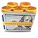 Set of Five Gold Colored Money Bands Minimalist Wallet Replacement, Rubber Bands Money Clip, Ultra Slim Super Light Cash and Credit Card Silicone High Quality Durable Material