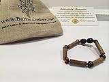 GERD, Colic, Reflux Baby Bracelet 5 - 6 inches Hazelwood Polished Cherry Baltic Amber Bracelet for babies baby infant toddler bub for Gut issues; Eczema, Colic, Reflux, GERD, heartburn, and ulcers. 100% Satisfaction Guaranteed. 14 cm inches Hazel wood (Polished Baltic Amber Cherry)