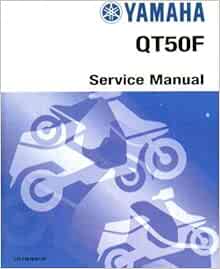 LIT-11616-01-31 1979-1981 Yamaha QT50 Scooter Service Manual: by Author