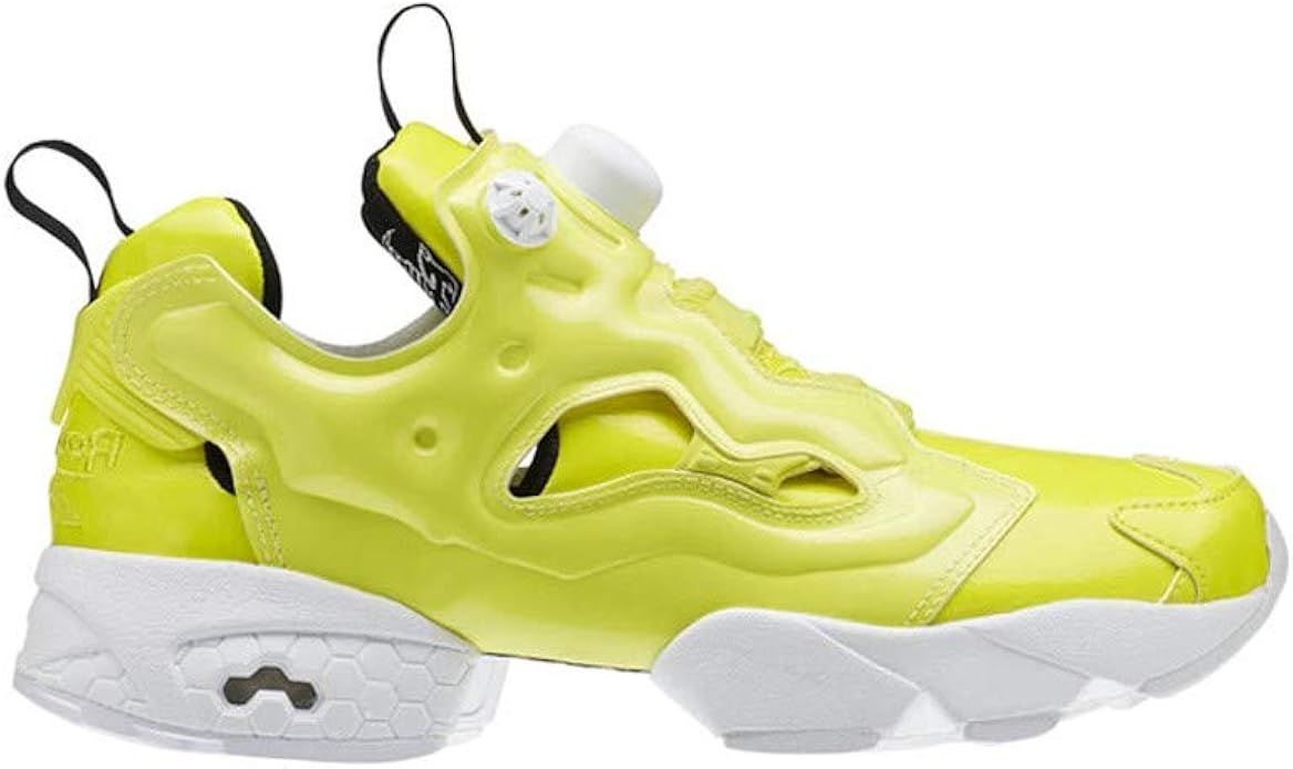 reebok pump yellow