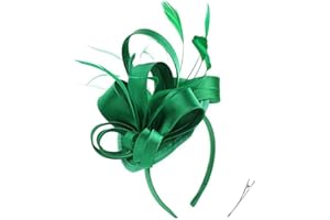 Bubbmi Lady Flower Fascinators Hats with Headband and Clips