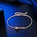 3UMeter Rose Gold Women Girls Anklets Jewelry Beach Anklet Bracelet Great Foot Jewelry Gift for Valentine Mother's Day Birthday