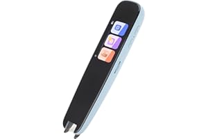 CRYFOKT Language Translator Pen, Translation Scanning Pen Real Time Reader Scanner Pen Text to Speech Digital Pen Reader WiFi Dictionary Voice Translator for Meetings Travel Learning