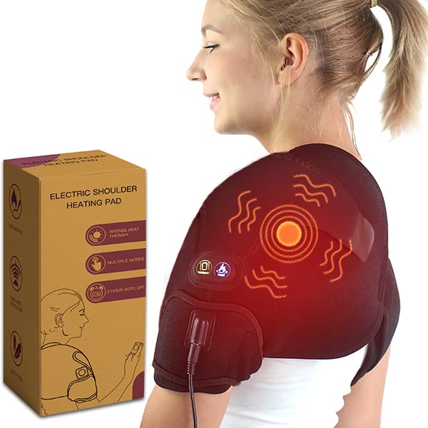 Shoulder Heating Pad with Vibration Massage for Arm Shoulder Pain