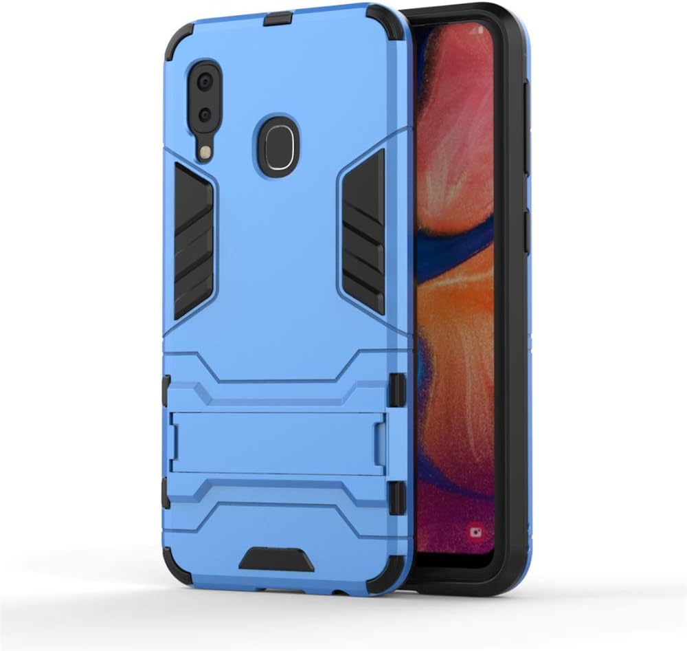 GARITANE Armor Case for Samsung Galaxy A10S,Heavy Duty Shell Soft TPU + Hard PC Shockproof Rugged Back Cover with Kickstand (Blue)