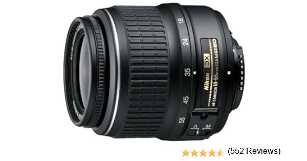 Nikon 2170 AF-S DX ED II - Objetivo Nikkor (18-55 mm, 1:3,5-5,6 ...