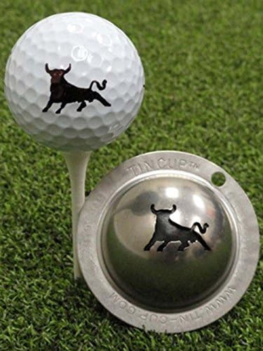 Tin Cup Bull Market Golf Ball Custom Marker Alignment Tool