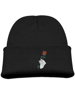Autumn Winter Warm Cap Hat For Adult Baby Children Girl Power Woman Hand Rose Flower Toddler Girls Boys Winter...