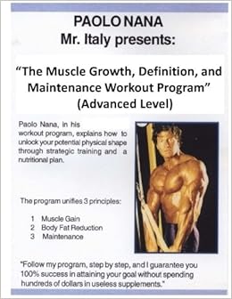 Paolo Nana Mr Italy Presents The Muscle Growth Paolo Nana Mr Italy Presents The Muscle Growth