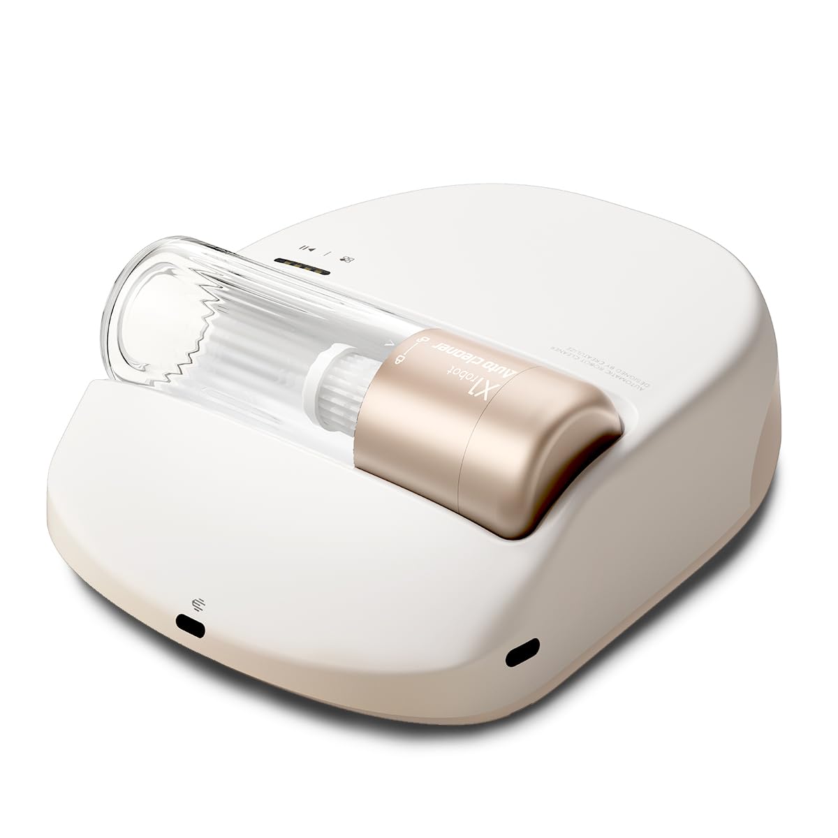 Photo 1 of CREATULIZE X1 Robot Bed Vacuum, Automatic Mattress Vacuum Cleaner with Intelligent Path Planning, UV-C Light, HEPA Filter, One-Click 100% Dust & Pet Hair Removal for Bed, Mattress, Sofa, Carpet