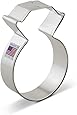 Ann Clark Diamond Ring Cookie Cutter - 3.75 Inches - Tin Plated Steel