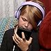 Kids Headphones, HD30 Volume Limiting Children Headset with Microphone for Girls Boys and Tablets Computer Laptops iOS Android Smartphone (Purple)