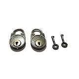 Mini Antique Brass Padlock and Key Escape Room