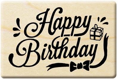 Amazon Micia スタンプ Happy Birthday スタンプ 文房具 オフィス用品