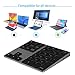 VOAMOKO New USB Type-C Wireless Bluetooth 34 Numeric Keypad with USB Hub for MacBook Pro, Air, iPad, Windows Surface, Android - External Number Pad for Laptop Tablets USB-C - Extended Battery Life
