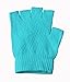 SUNLAND Yoga Pilates Gloves Non-Slip Grip with Silicone Fingerless for Training and Workouts One Pairs Blue