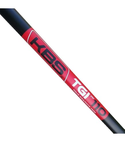 Shafts KBS Tour Graphite TGI 110 Fers De Golf KBS Tour Graphite TGI 110 – 4- PW + 1 Wedge, Extra Stiff, Neuf Non Coupé Siege Sport