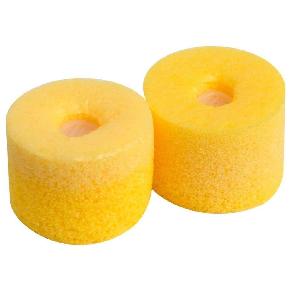 Shure EAYLF1-100 Foam Sleeves for SE Earphones, Yellow, 100 Pieces