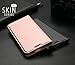 Galaxy J7 Pro Case , DUX DUCIS Skin Pro Series Ultra Slim Layered Dandy ,Kickstand,Magnetic Closure,TPU bumper,Leather,Full Body Protection For Samsung Galaxy J7 Pro (16GB) J730G / DS (Rose Gold)