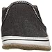 Robeez Kids Crosshatch Crib Shoe, Canvas Liam Basic - Black, 12-18 Months M US Infant