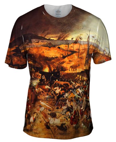Yizzam- Bruegel - Triumph of Death (1562) -TShirt- Mens Shirt-2X