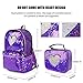 WOYYHO Sequin Backpack for Girls Glitter School Backpack Kids Kindergarten Elementary Bookbag Holiday Gift for Girls