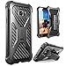Galaxy S7 Active Case, i-Blason Prime Samsung Galaxy S7 Active 2016 Release Heavy Duty Dual Layer Holster Cover case with Locking Belt Swivel Clip/NOT Compatible with Galaxy S7 (Black)