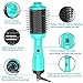 Hair Dryer Brush, Upgrade 5-in-1 Hot-Air Brush, One Step Hair Dryer & Volumizer, Negative Ion Reduce Frizz Static Hair Straightener Curler Brush, Professional Hot air Hair Styler Brush, for All Hairthumb 3