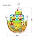 Ship Shape Bath Toy Organizer - Bath Toy Storage for Kids, Toddlers and Infants (Boys & Girls): Biggest Bath Toy Net for Baby Bath Toys by MotherStar