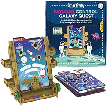 Smartivity Payload Control Galaxy Quest for 6+ Years Boys and Girls, STEM, Learning, Educational and Construction Activity Toy Gift (Multi-Color)