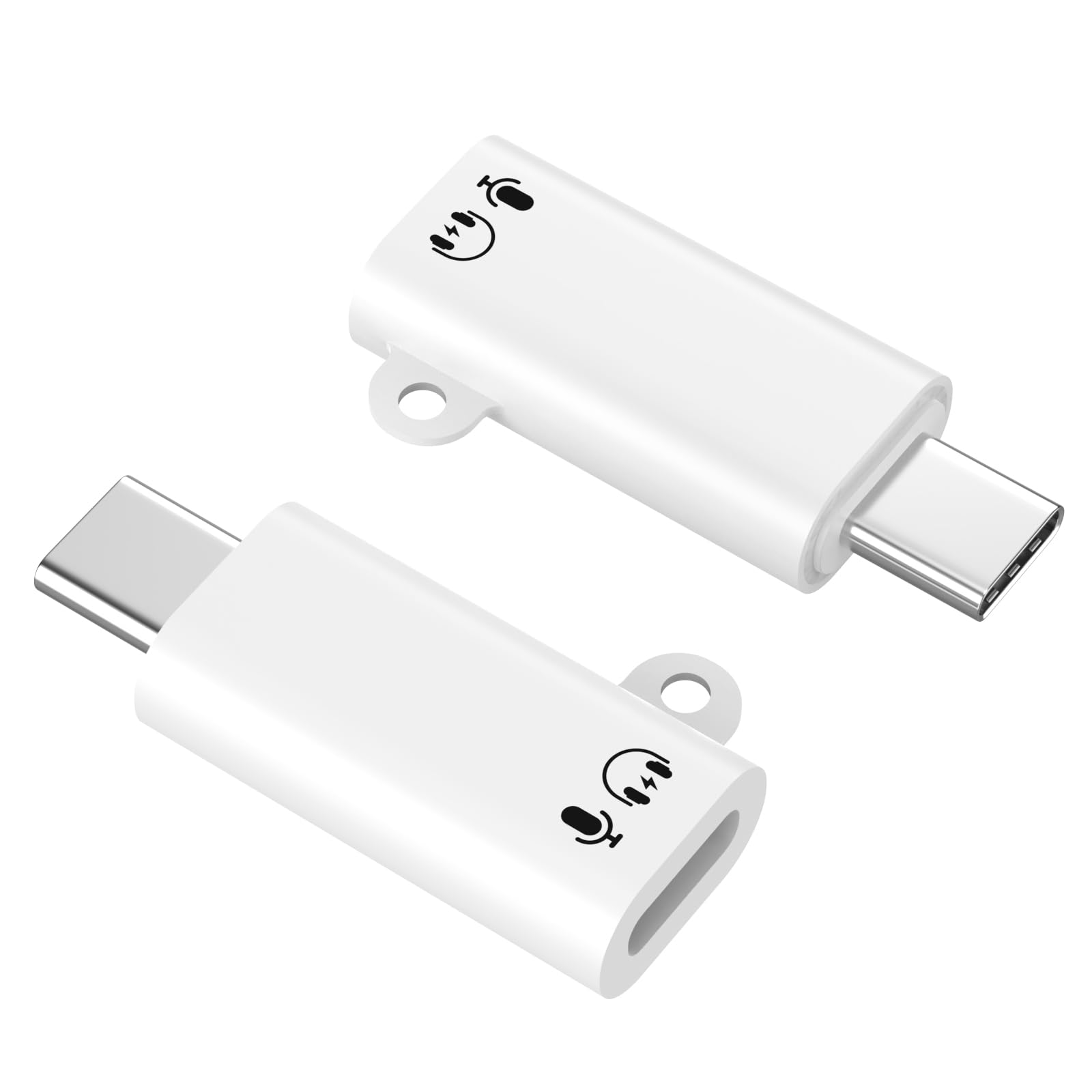 Photo 1 of [Apple MFi Certified] 2 Pack USB C to Lightning Headphone Audio Adapter, Type C Male to Female Lightning Headphones Converter with Charge Data Transfer, Compatible with iPhone 16/15 Plus/Pro/Max,iPad