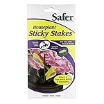 Safer Brand 5025 Houseplant Sticky Stakes Insect Trap, 7 Traps