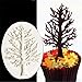 3D Christmas Tree Branch Silicone Mold Fondant Cake Decorating Mould Baking Tool