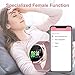 GOKOO Smart Watch for Women with Activity Fitness Tracker Heart Rate Blood Pressure Sleep Tracker Monitor Step Calorie Waterproof Bluetooth Smartwatch Pink