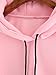 SweatyRocks Sweatshirt Women Colorblock Pullover Fleece Hoodie,Multicolor#1,X-Large