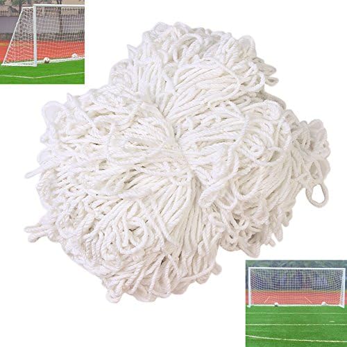 Football Soccer Goal Post Net, Outdoor Sports Junior Backyard Match Training Practise - Full Size (Net Only) (24ft x 8ft)