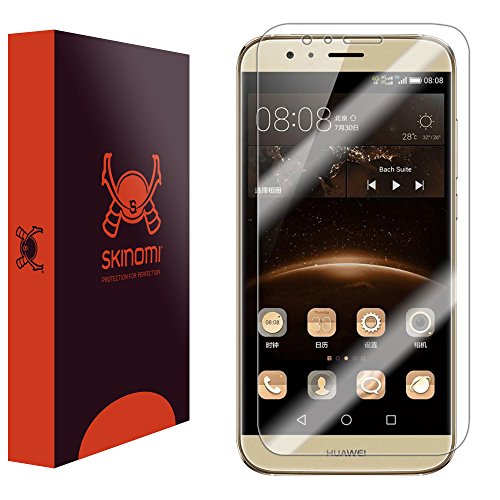 Huawei G8 Screen Protector, Skinomi TechSkin Full Coverage Screen Protector for Huawei G8 Clear HD Anti-Bubble Film