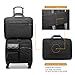 CoolBELL 15.6 inch Multi-Function Convertible Laptop Messenger Computer Bag Single-Shoulder Backpack Briefcase Oxford Cloth Waterproof Multi-Compartment for iPad Pro MacBook Men and Women(Black)
