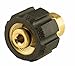 Erie Tools Brass Twist Coupler Adapter 1/4