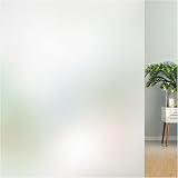 Lifetree Frosted Window Film Privacy Opaque 60x200 cm Non-Adhesive