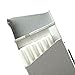 KAKAKA Aluminum Cigarette Case Box Holder for Slim Cigarette (100mm) with USB Rechargeable Cigarette Lighter (Silver)