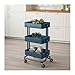 IKEA Raskog Utility Cart Dark Blue 304.017.89 Size 13 3/4x17 3/4x30 3/4