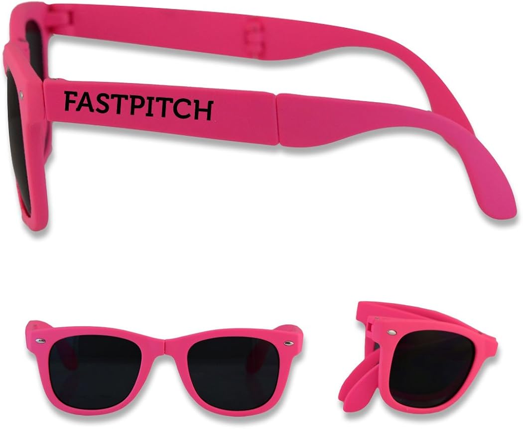 Foldable Softball Sunglasses Softball Fastpitch Pink Amazon.ca