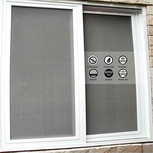 MAGZO Window Screen Repair Tape, Black Screen Door Patch Kit Strong